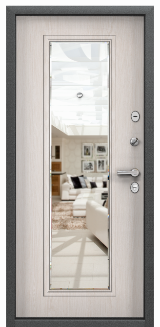 DELTA PRO MP, Панель MDF с ПВХ покрытием, СК6-СМ, Лиственница белая (арт. ПВХ Лиственница белая) в Хабаровске